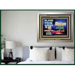 ABSTAIN FROM EVIL   Affordable Wall Art   (GWVICTOR8389)   