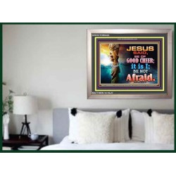 BE OF GOOD COURAGE   Unique Bible Verse Frame   (GWVICTOR8422)   