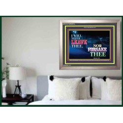 WILL NOT FORSAKE THEE   Bible Verse Art Prints   (GWVICTOR8851L)   
