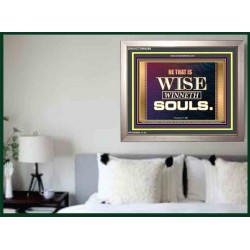 BE A SOUL WINNERS   Inspirational Bible Verse Framed   (GWVICTOR9269)   