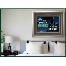 SOW TO RIGHTEOUSNESS   Frame Scriptural Wall Art   (GWVICTOR9274)   