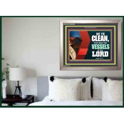 VESSELS OF THE LORD   Frame Bible Verse Art    (GWVICTOR9295)   "16x14"