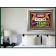 WORSHIP GOD FOR THE TIME IS AT HAND   Acrylic Glass framed scripture art   (GWVICTOR9500)   