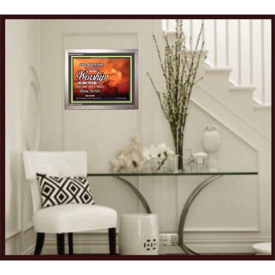 WORSHIP   Home Decor Art   (GWVICTOR6377)   