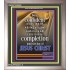 BE CONFIDENT IN THE LORD   Frame Scripture Dcor   (GWVICTOR052)   "14x16"