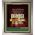 ASK IN PRAYER   Biblical Art Acrylic Glass Frame    (GWVICTOR1041)   "14x16"
