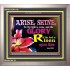 ARISE AND SHINE   Bible Verse Frame   (GWVICTOR1102)   "16x14"
