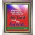 WHOSOEVER SHALL CALL   Inspiration Wall Art Frame   (GWVICTOR1632)   "14x16"