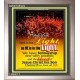 WALK IN THE LIGHT   Frame Bible Verses Online   (GWVICTOR1674)   