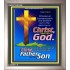 ABIDE IN THE DOCTRINE OF CHRIST   Frame Scriptures Dcor   (GWVICTOR1695)   "14x16"