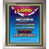 A MIGHTY TERRIBLE ONE   Bible Verse Acrylic Glass Frame   (GWVICTOR1780)   "14x16"
