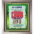 WHO IS A STRONG LORD LIKE UNTO THEE   Inspiration Frame   (GWVICTOR1886)   "14x16"