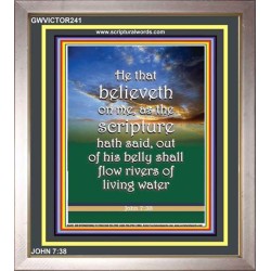 THE RIVERS OF LIFE   Framed Bedroom Wall Decoration   (GWVICTOR241)   