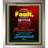 YE WHICH ARE SPIRITUAL RESTORE SUCH AS ONE   Scriptural Portrait Wooden Frame   (GWVICTOR3115)   "14x16"
