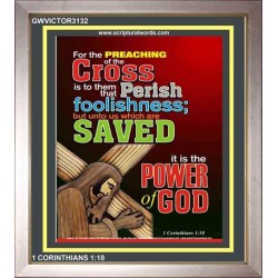 THE POWER OF GOD   Contemporary Christian Wall Art   (GWVICTOR3132)   