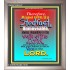 ABOUNDING IN THE WORK OF THE LORD   Inspiration Frame   (GWVICTOR3147)   "14x16"
