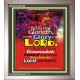 WHOM THE LORD COMMENDETH   Large Frame Scriptural Wall Art   (GWVICTOR3190)   