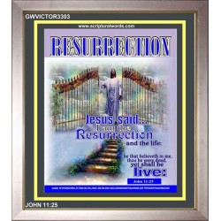 YET SHALL HE LIVE   Bible Verses    (GWVICTOR3303)   "14x16"