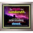 UNDERSTANDING   Inspirational Bible Verse Framed   (GWVICTOR3351)   "16x14"