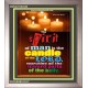THE SPIRIT OF MAN IS THE CANDLE OF THE LORD   Framed Hallway Wall Decoration   (GWVICTOR3355)   