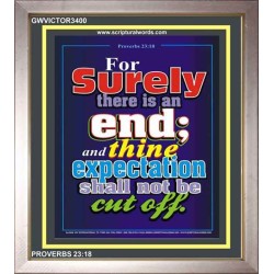 THINE EXPECTATION   Bible Verse Picture Frame Gift   (GWVICTOR3400)   