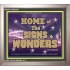 SIGNS AND WONDERS   Framed Bible Verse   (GWVICTOR3536)   "16x14"