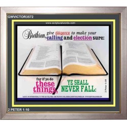 YOUR CALLING   Frame Bible Verses Online   (GWVICTOR3572)   