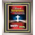SEARCH THE SCRIPTURES   Framed Bible Verse Art   (GWVICTOR3593)   "16x14"