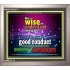 WISDOM   Scriptural Framed Signs   (GWVICTOR3817)   "16x14"