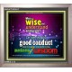 WISDOM   Scriptural Framed Signs   (GWVICTOR3817)   