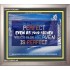 BE YE PERFECT   Scripture Art Wooden Frame   (GWVICTOR3960)   "16x14"