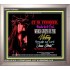 VICTORY BY THE BLOOD OF JESUS   Bible Scriptures on Love Acrylic Glass Frame   (GWVICTOR4021)   "16x14"