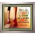 WALK IN LOVE   Christian Paintings Acrylic Glass Frame   (GWVICTOR4034)   "16x14"