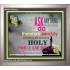 BE HOLY   Framed Hallway Wall Decoration   (GWVICTOR4121)   "16x14"