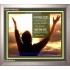 TRUST IN GOD   Framed Bible Verse   (GWVICTOR4228)   "16x14"