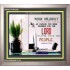 WORKING AS FOR THE LORD   Bible Verse Frame   (GWVICTOR4356)   "16x14"