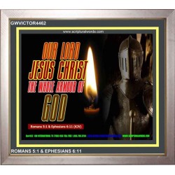 ARMOUR OF GOD   Bible Verse Frame Online   (GWVICTOR4462)   