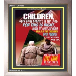 THIS IS RIGHT   Bible Verses to Encourage  frame   (GWVICTOR4669)   