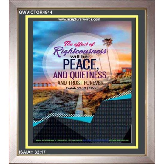 TRUST FOREVER   Frame Bible Verse   (GWVICTOR4844)   