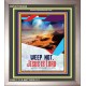 WEEP NOT JESUS IS LORD   Framed Bible Verse   (GWVICTOR4849)   