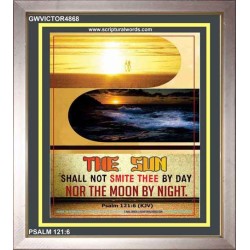 THE SUN SHALL NOT SMITE THEE   Bible Verse Art Prints   (GWVICTOR4868)   