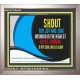 SHOUT FOR JOY   Bible Verses Poster   (GWVICTOR4876)   