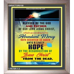 ABUNDANT MERCY   Bible Verses  Picture Frame Gift   (GWVICTOR5158)   