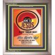 AT THE NAME OF JESUS   Framed Restroom Wall Decoration   (GWVICTOR5311)   