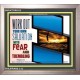 WORK OUT YOUR SALVATION   Biblical Art Acrylic Glass Frame   (GWVICTOR5312)   