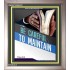 BE CAREFUL TO MAINTAIN   Framed Bible Verse   (GWVICTOR5370)   "14x16"