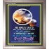 A MIGHTY MAN   Large Frame Scriptural Wall Art   (GWVICTOR5396)   "14x16"