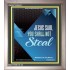 YOU SHALL NOT STEAL   Bible Verses Framed for Home Online   (GWVICTOR5411)   "14x16"
