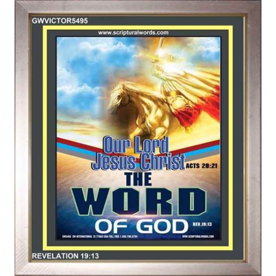 THE WORD OF GOD   Bible Verse Art Prints   (GWVICTOR5495)   