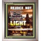 A LIGHT   Scripture Art Acrylic Glass Frame   (GWVICTOR6385)   